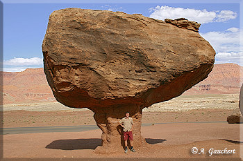 Überdimensionaler Balanced Rock